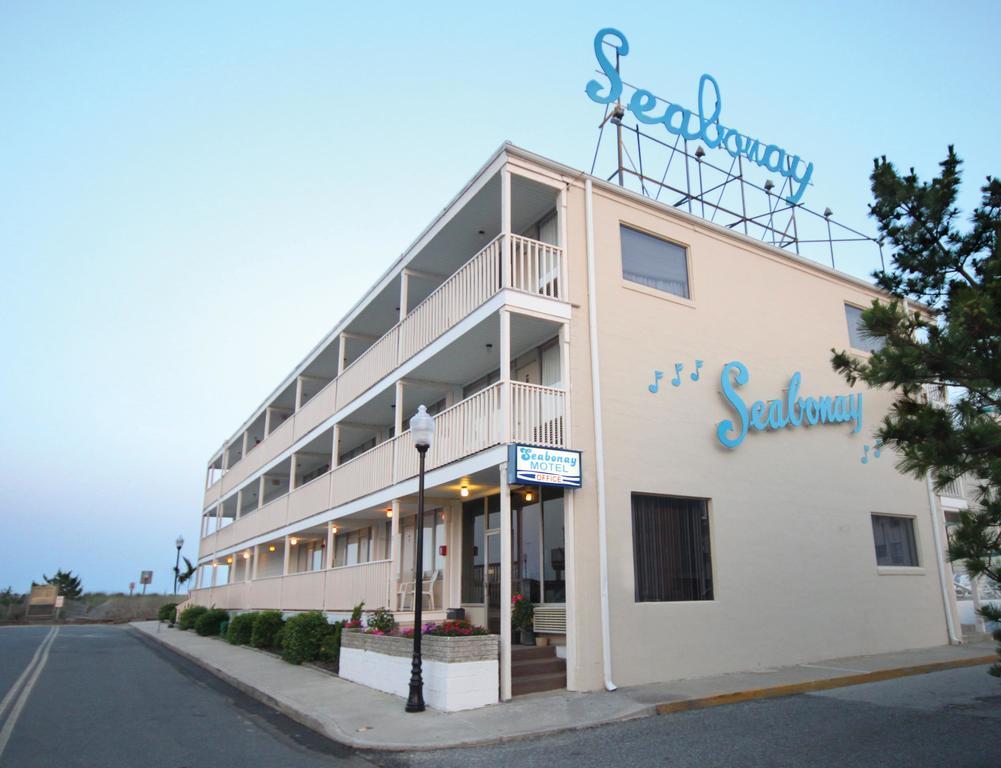 Seabonay Oceanfront Motel Оушен-Сіті Екстер'єр фото